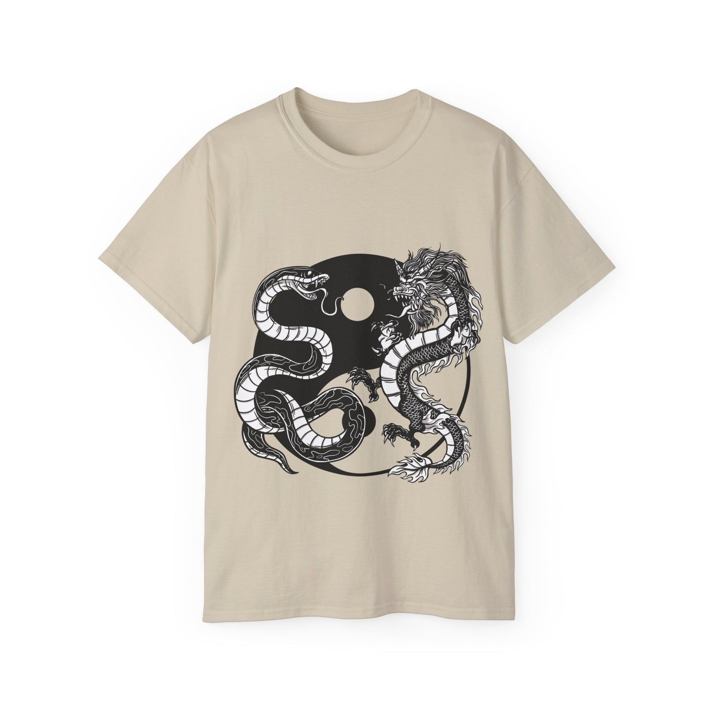 Womens Yin Yang Dragon Tee