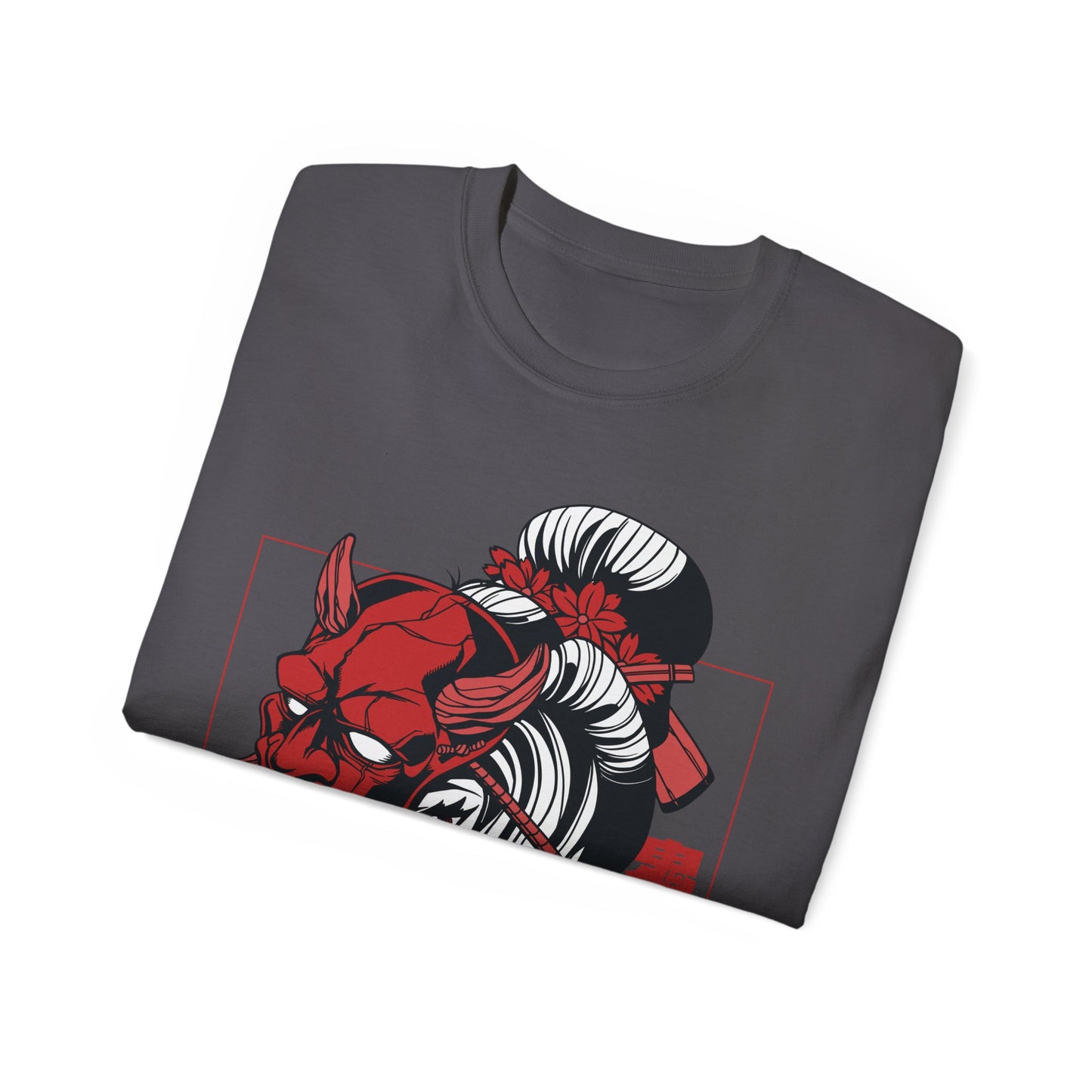 Womens Demon Mask Girl Tee