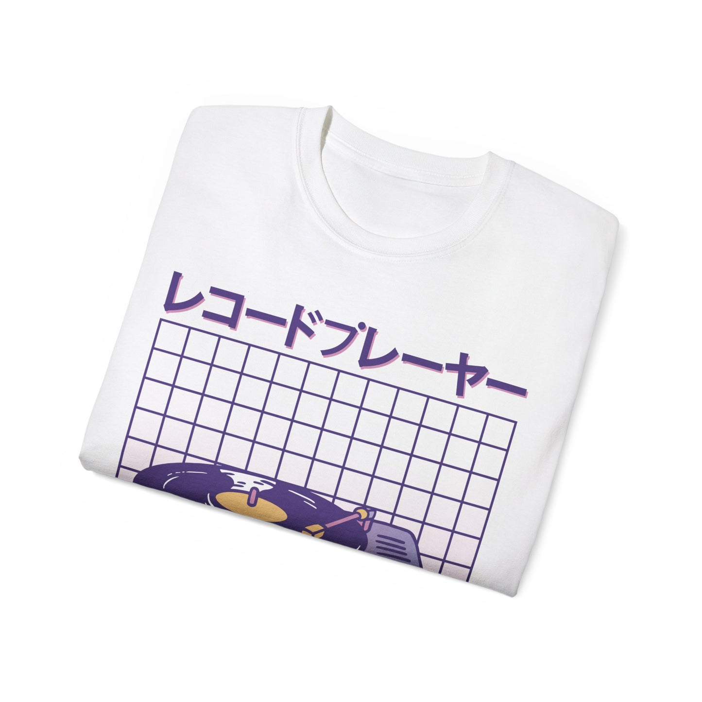 Womens Vaporwave Turntable Tee