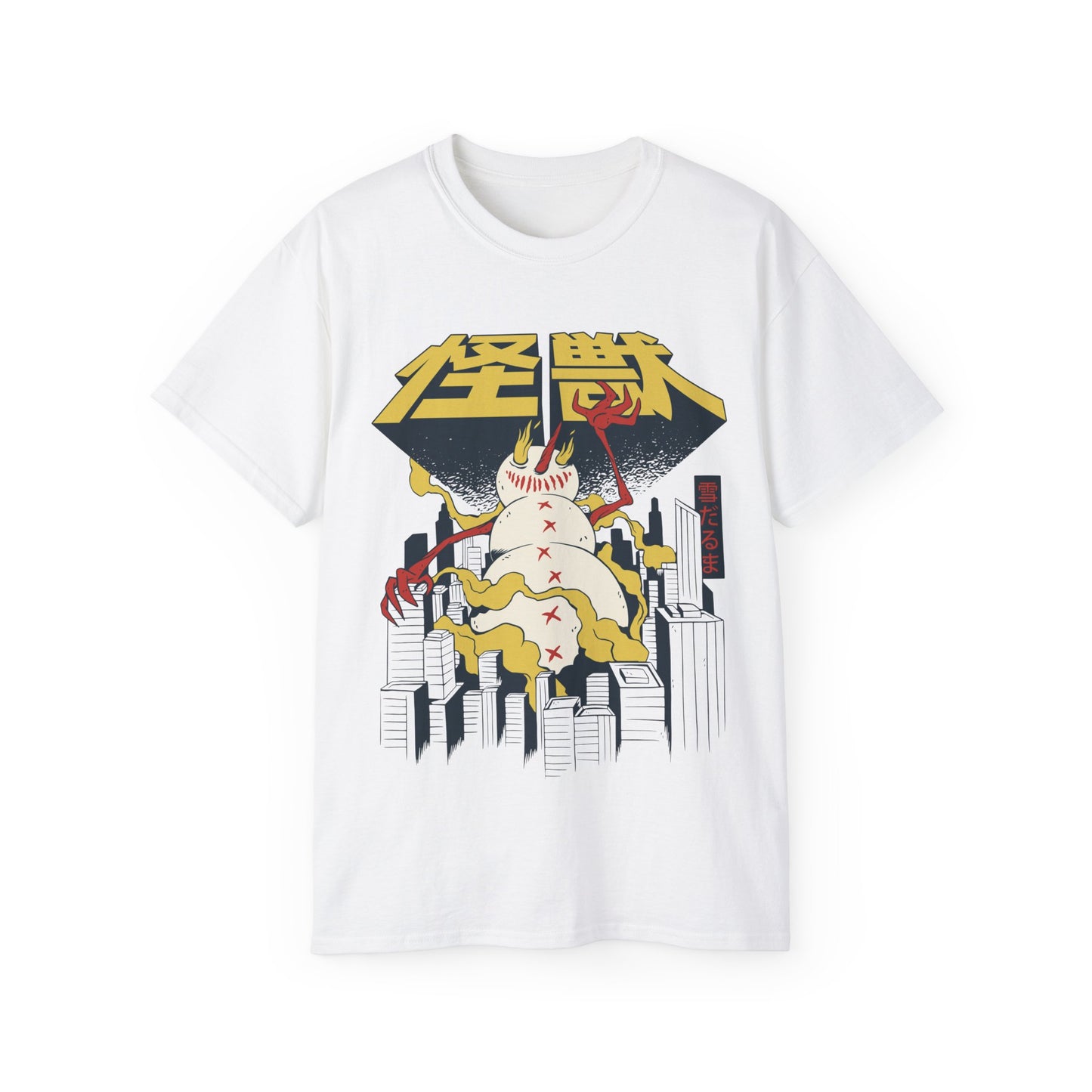 Womens Snowman Kaiju Tee