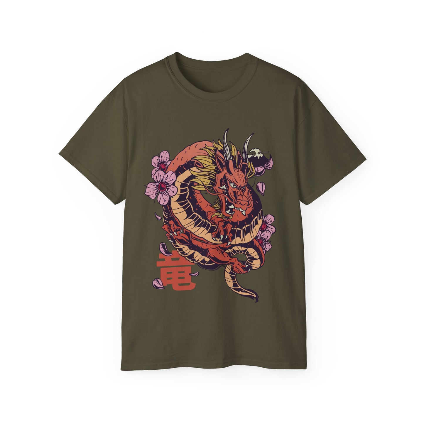 Womens Dragon Sakura Tee