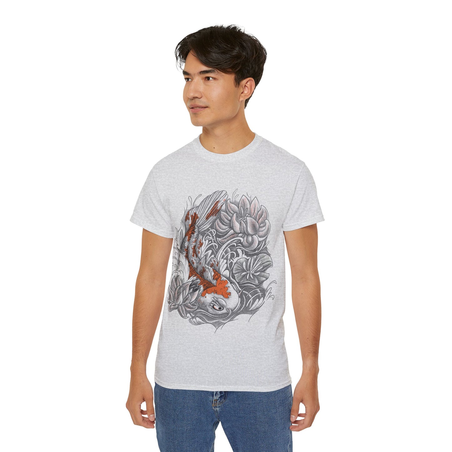 Mens Vintage Fish Tee