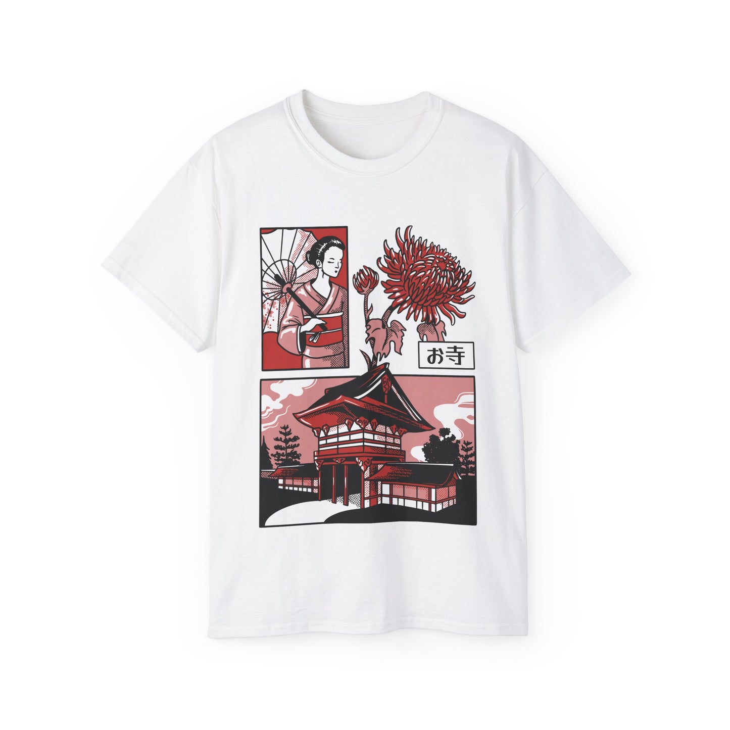 Womens Comic Geisha Tee