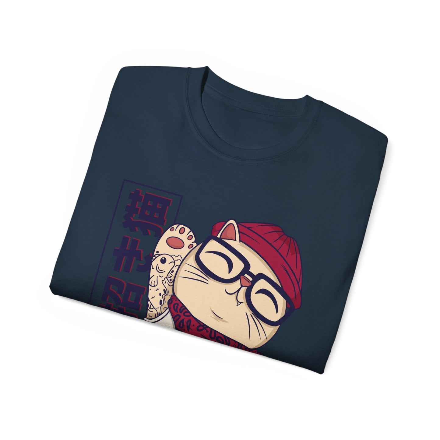 Womens Cool Maneki Neko Tee