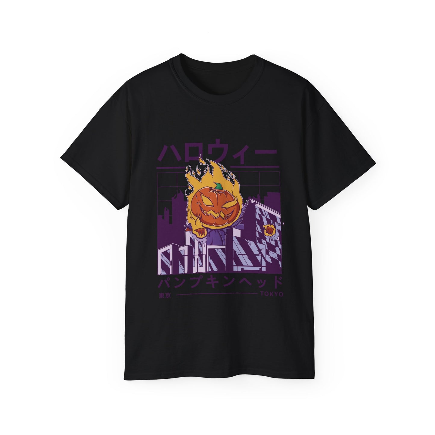 Womens Vaporwave Pumpkin Tee