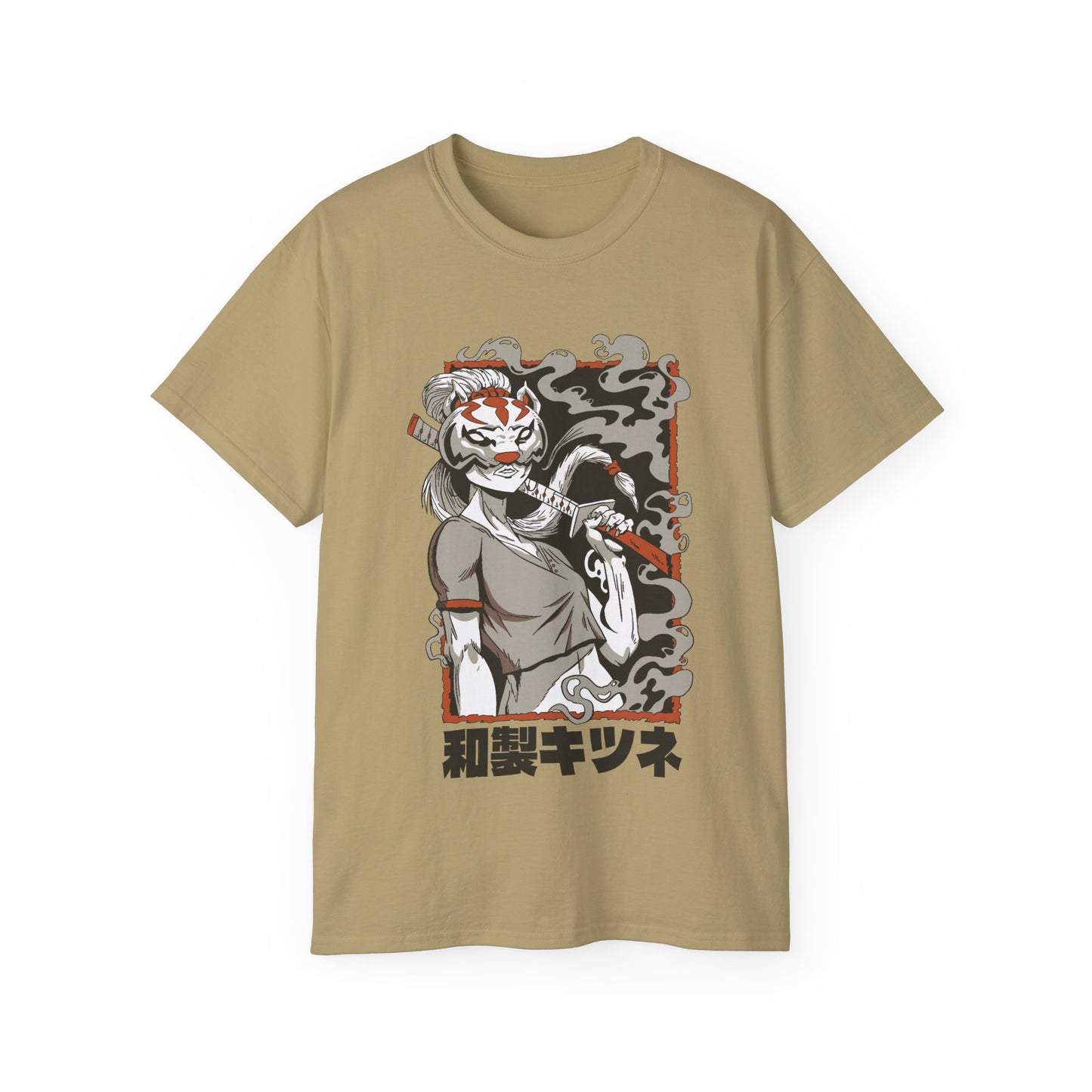 Womens Samurai Mask Girl Tee