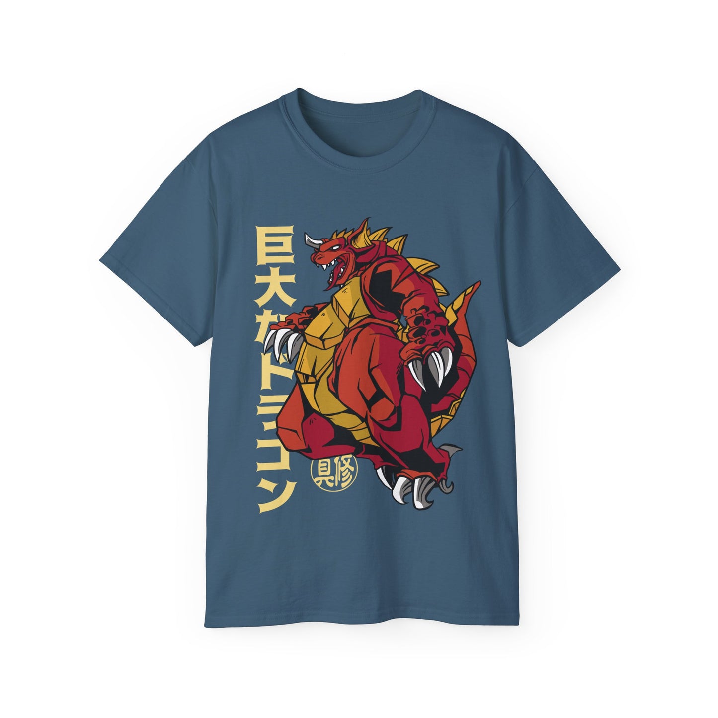 Womens Red Godzilla Tee