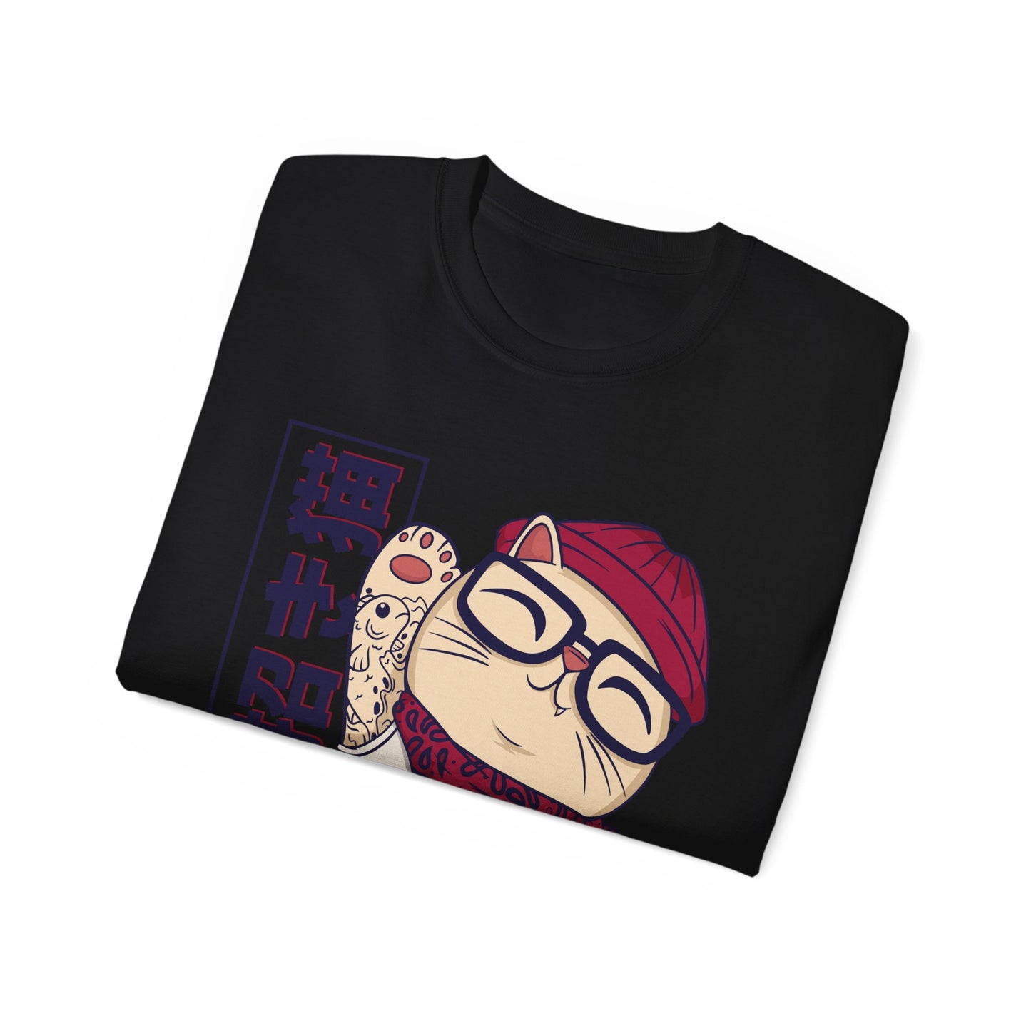 Womens Cool Maneki Neko Tee
