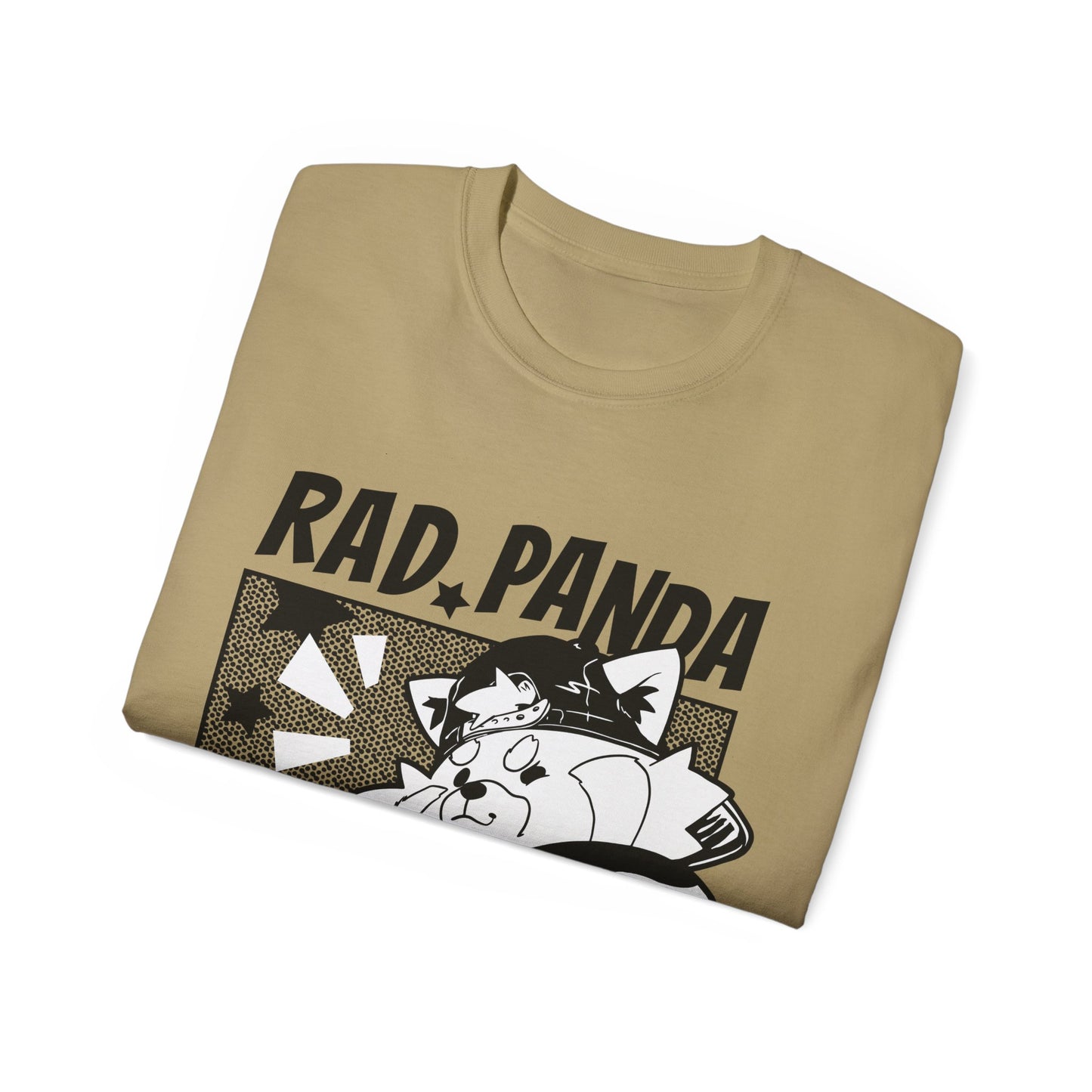 Womens Red Panda Comic Tee