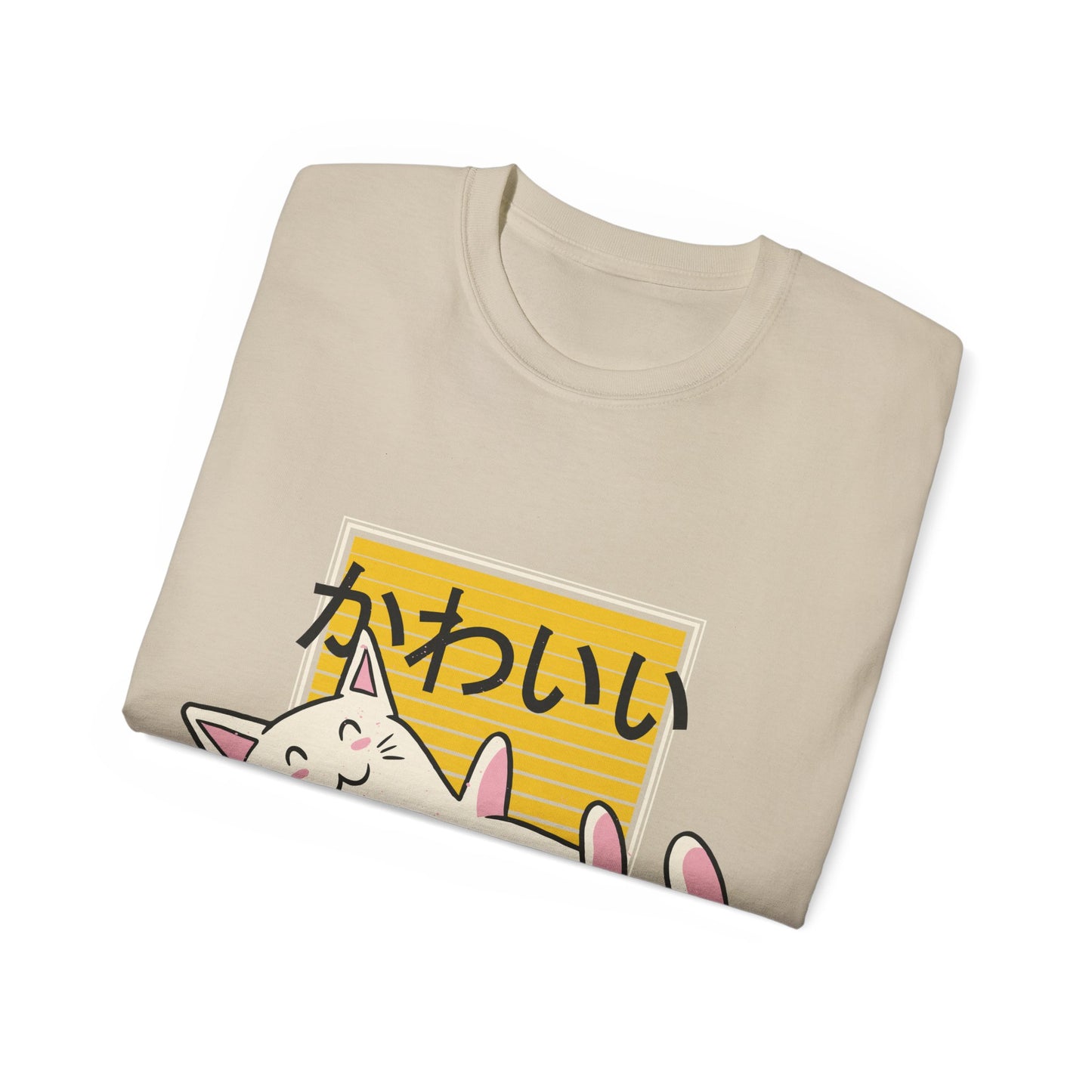 Womens Kawaii Cat Tee