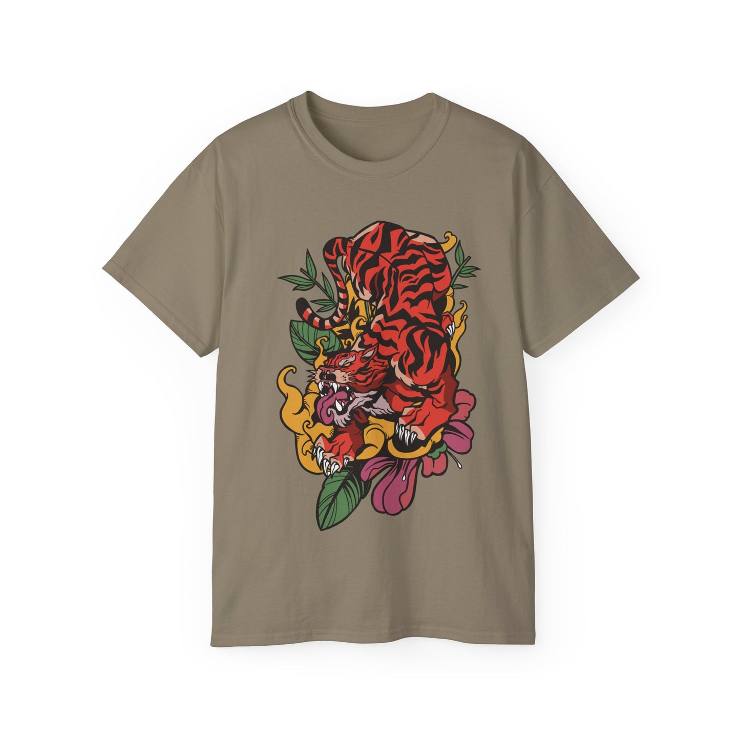 Womens Vintage Tiger Tee