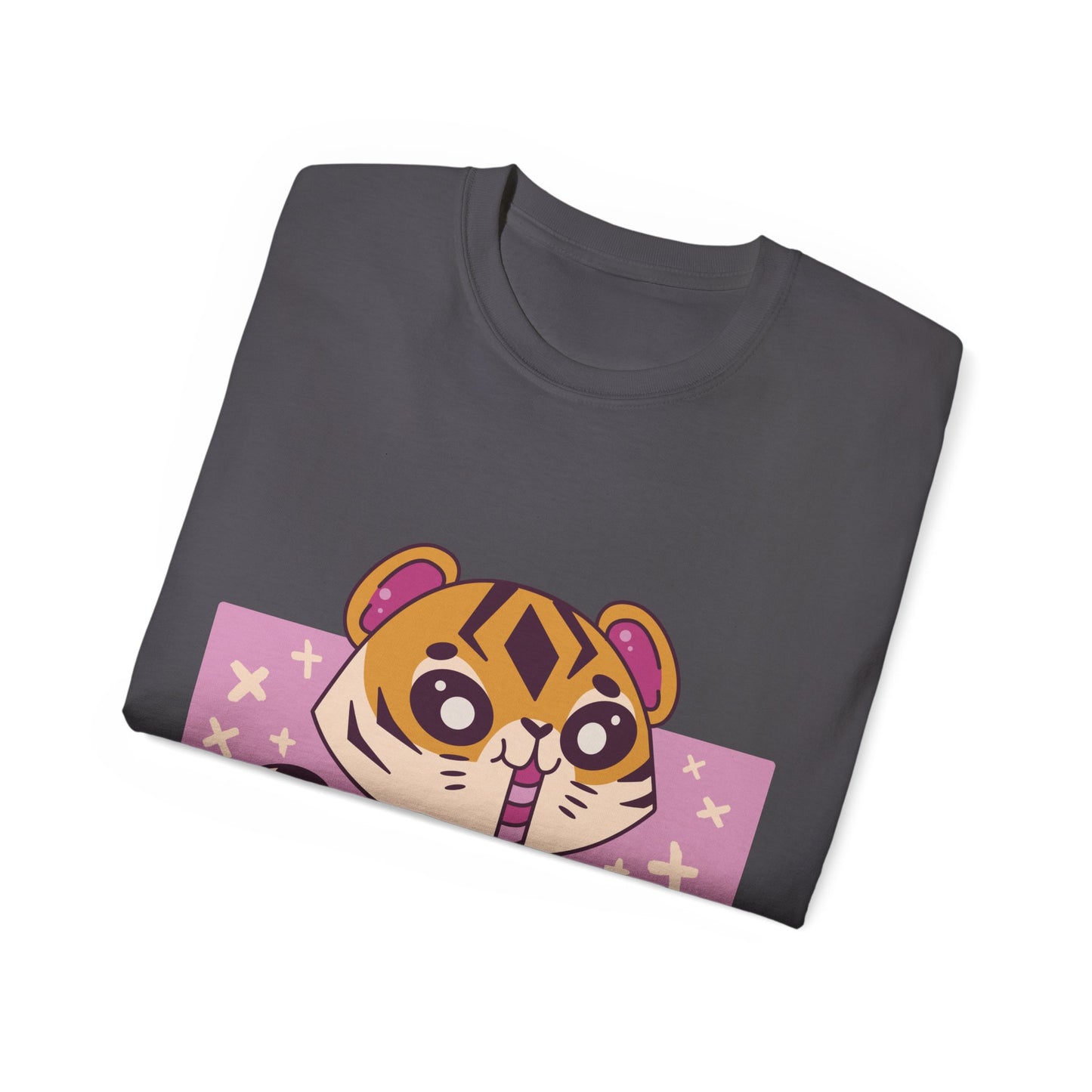 Womens Kawaii Tiger Tea Tee