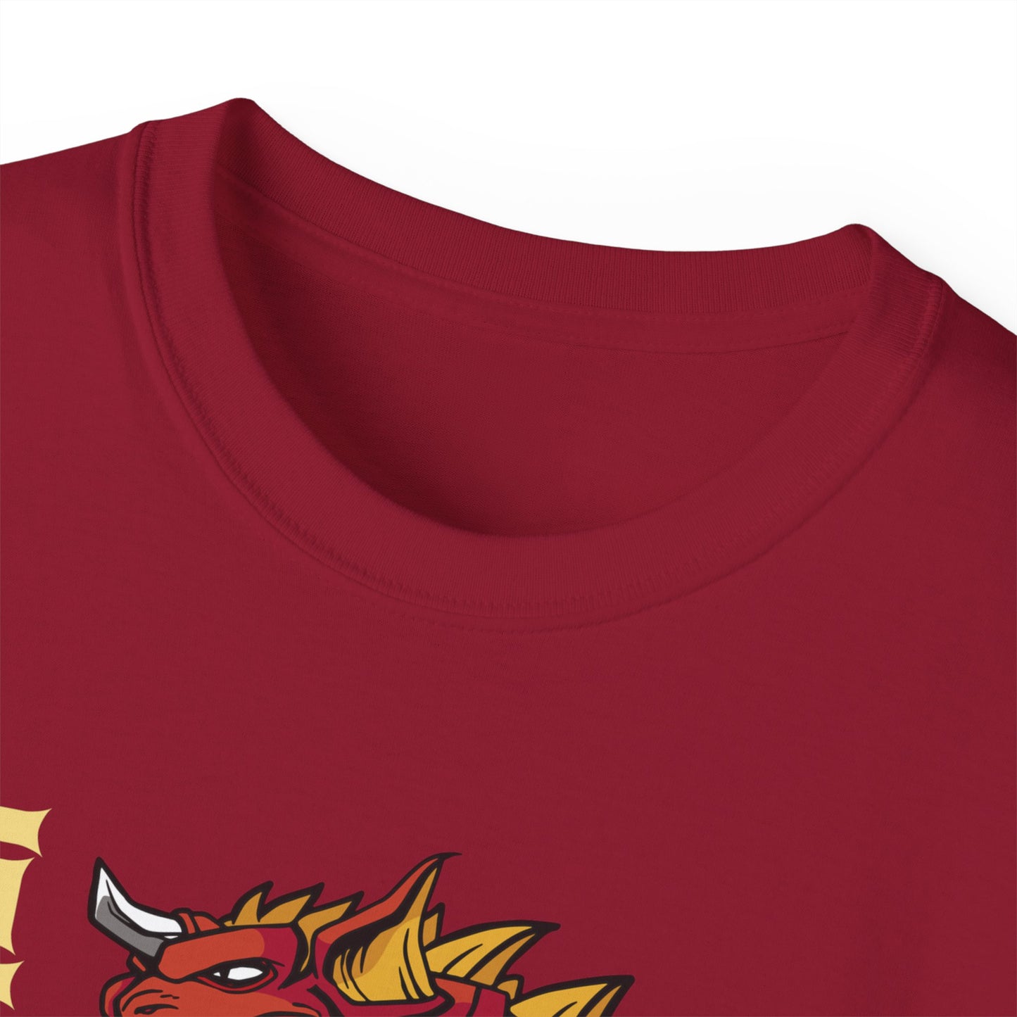 Womens Red Godzilla Tee
