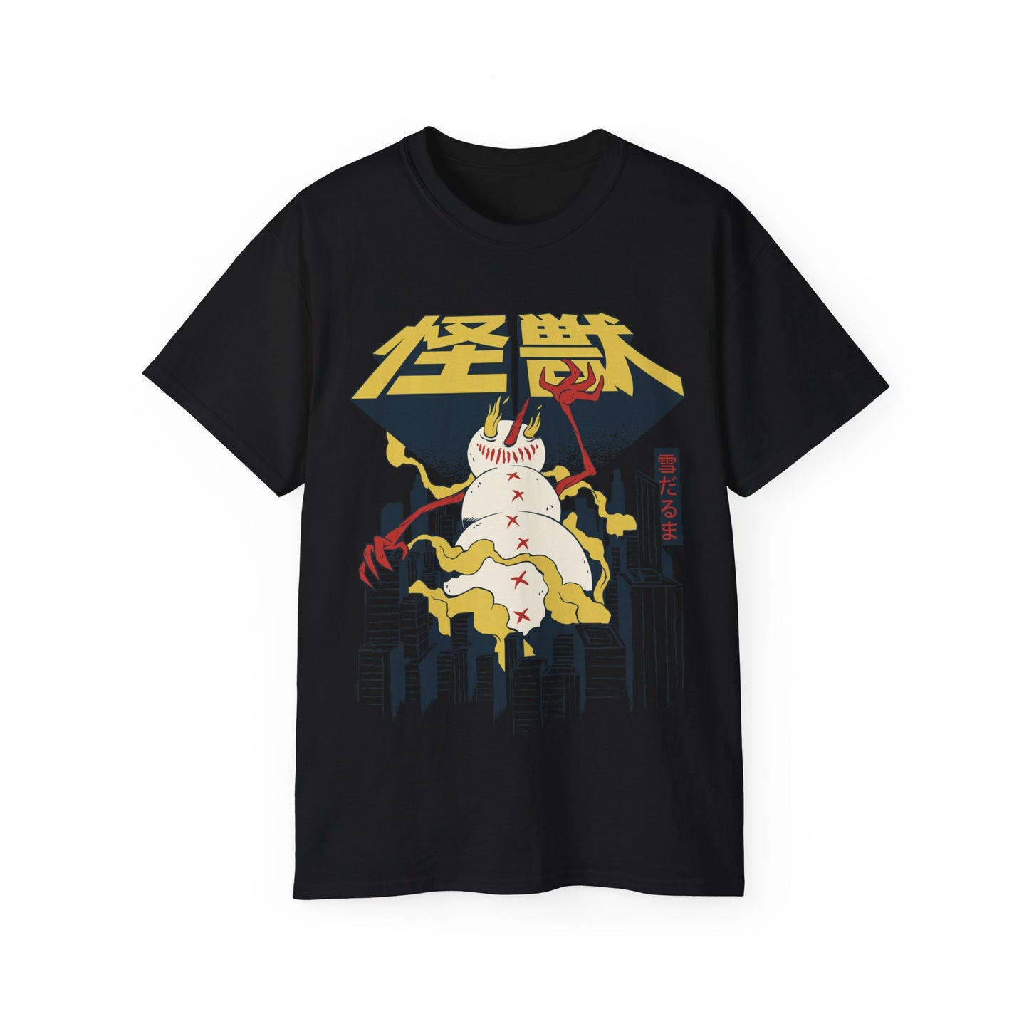 Womens Snowman Kaiju Tee