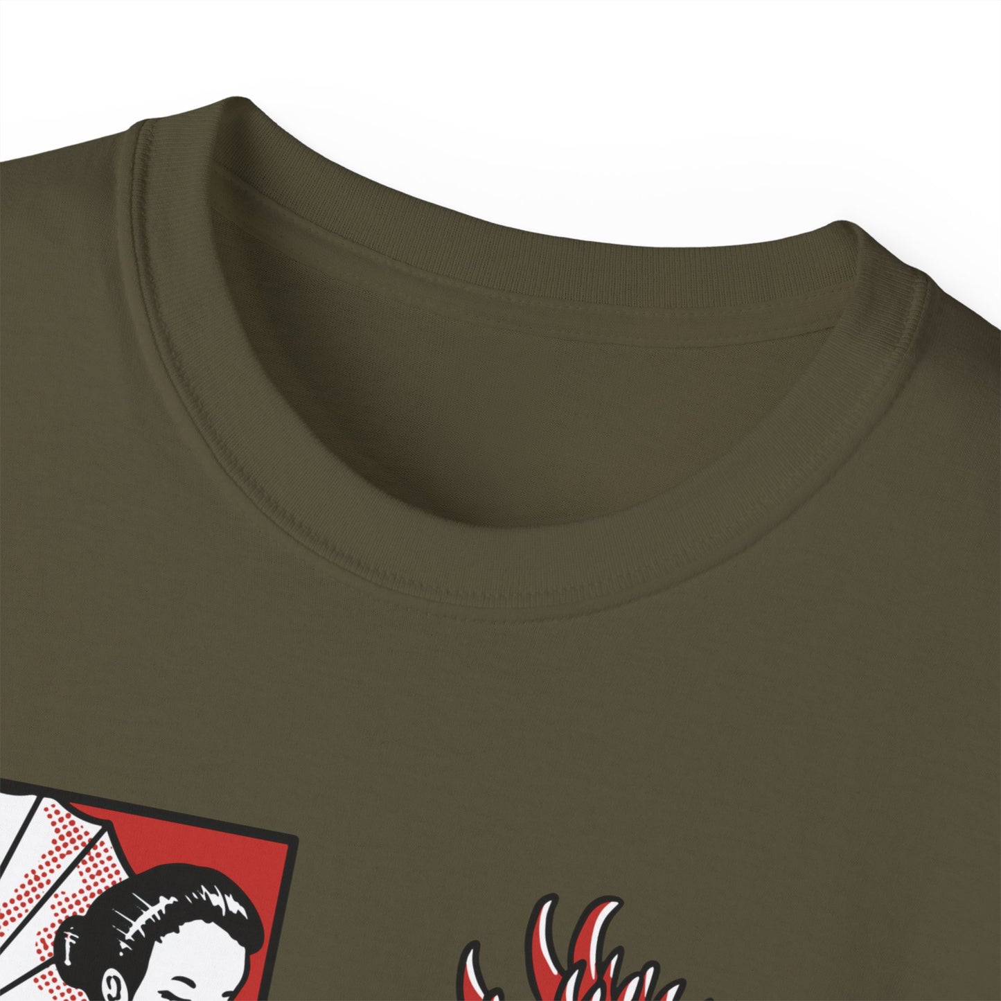 Womens Comic Geisha Tee
