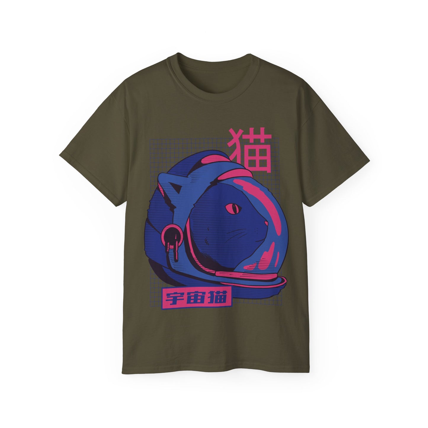 Mens Space Cat Tee