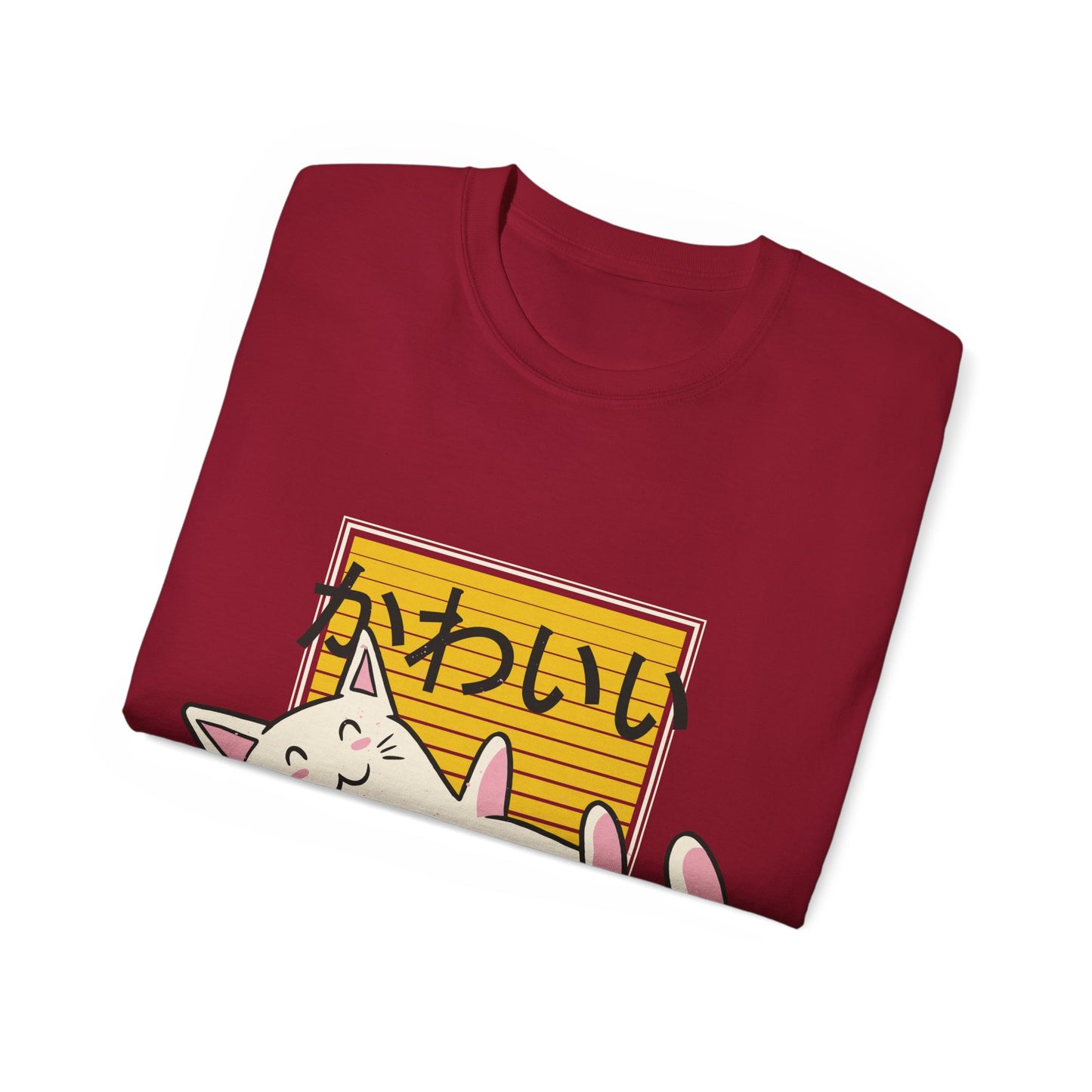 Womens Kawaii Cat Tee