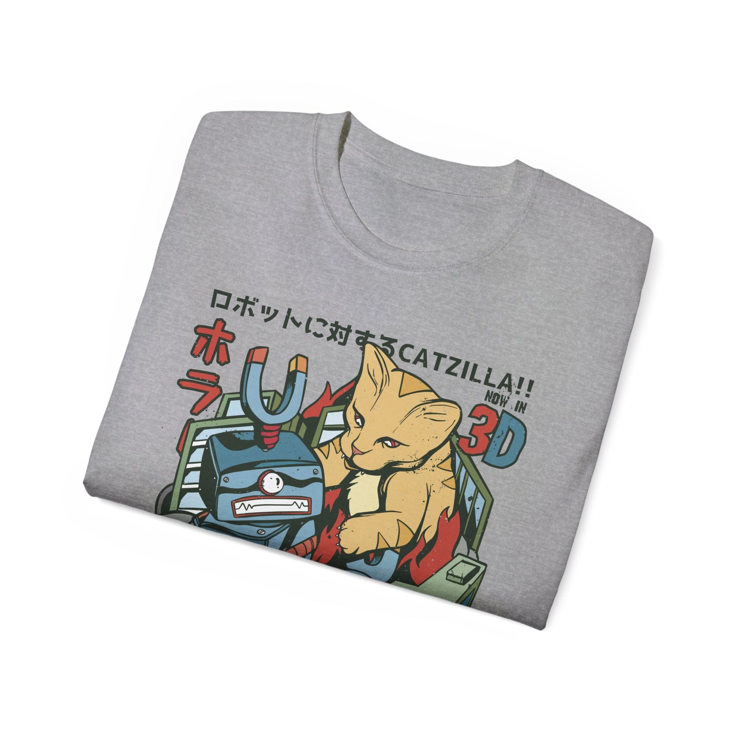 Womens Godzilla Cat Tee