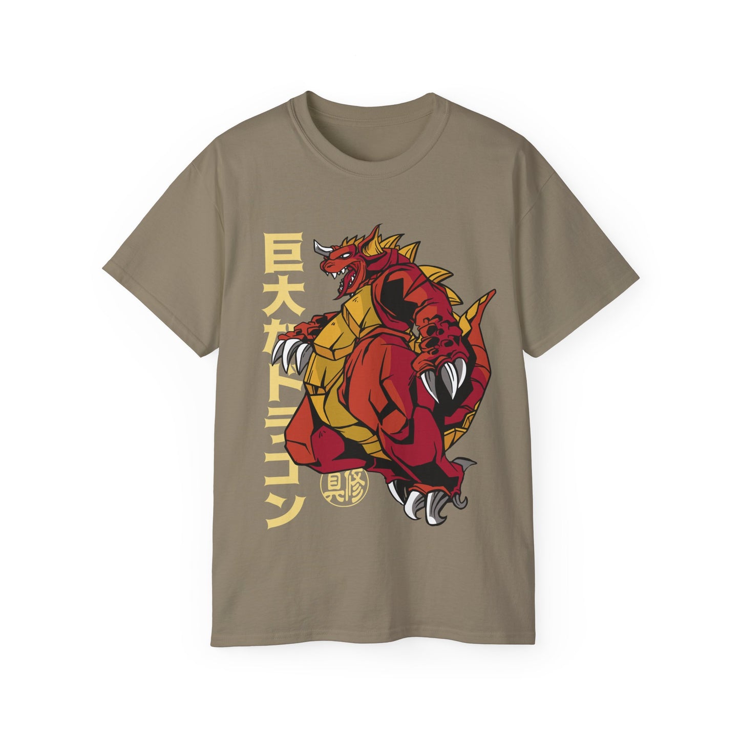 Womens Red Godzilla Tee