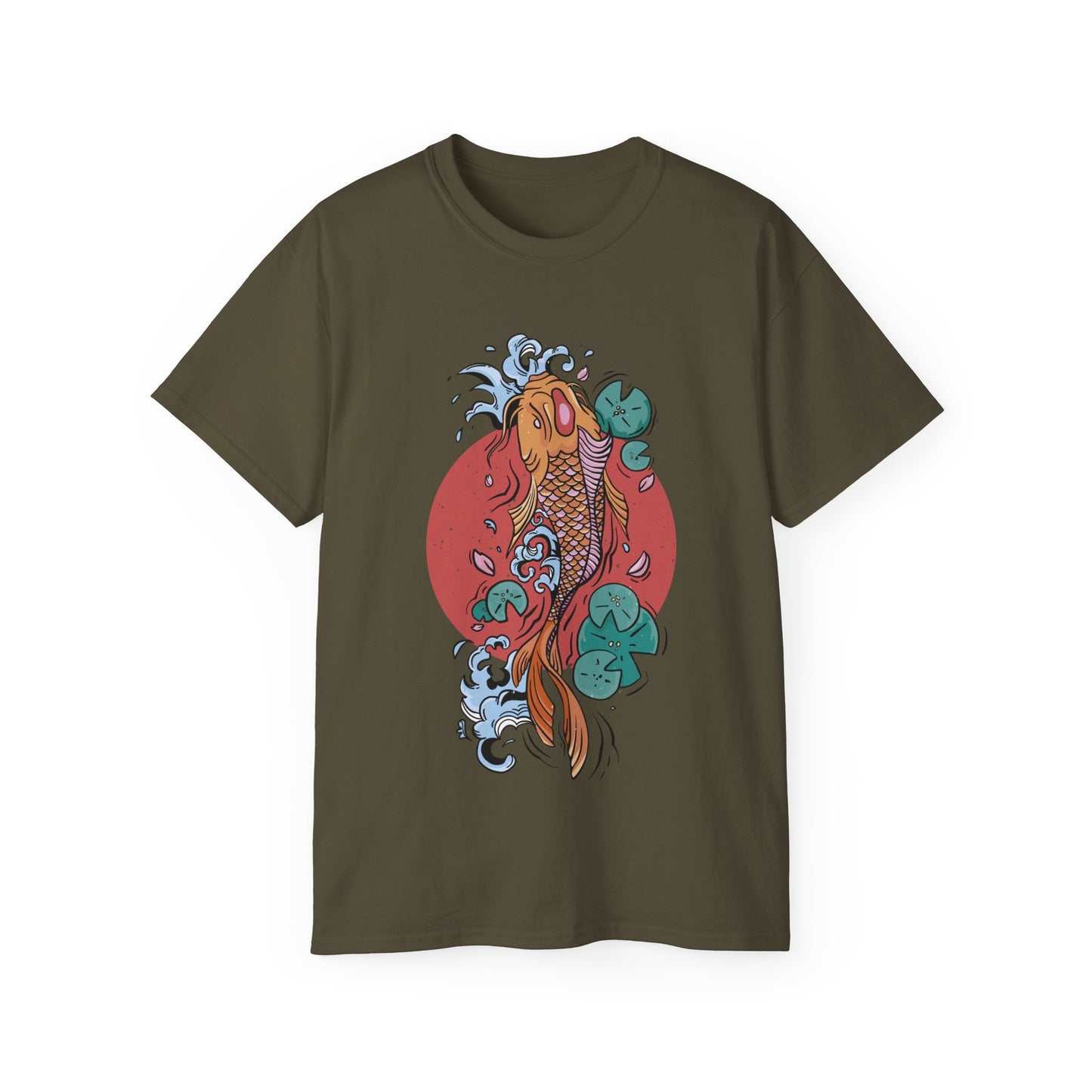 Womens Koi Fish Tee 3