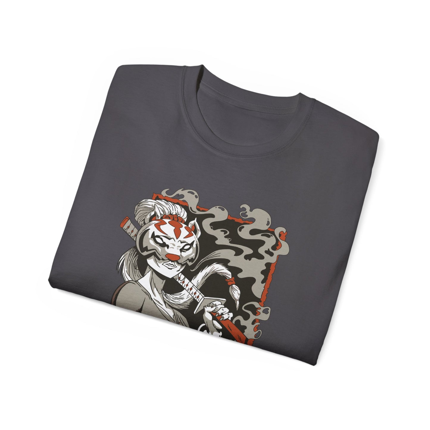 Womens Samurai Mask Girl Tee