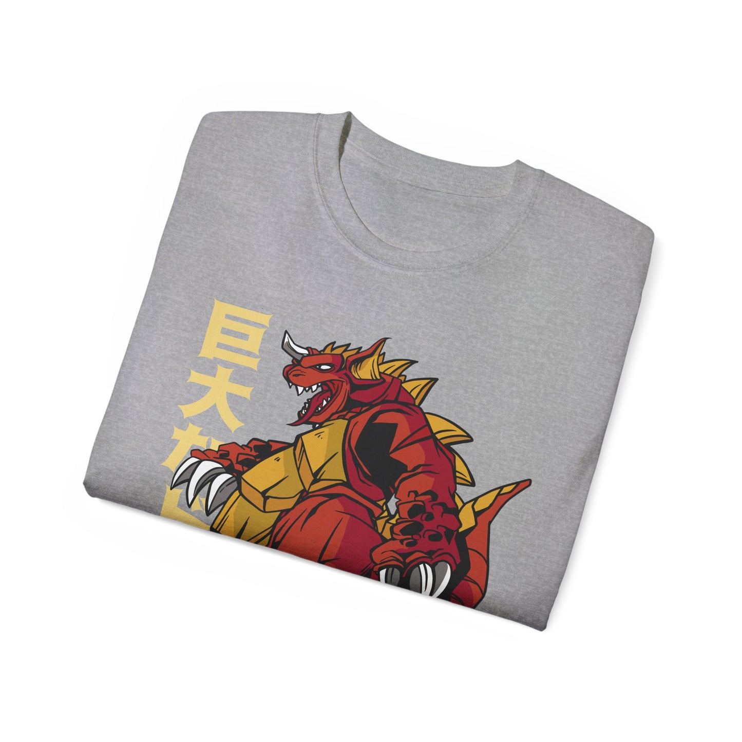 Womens Red Godzilla Tee