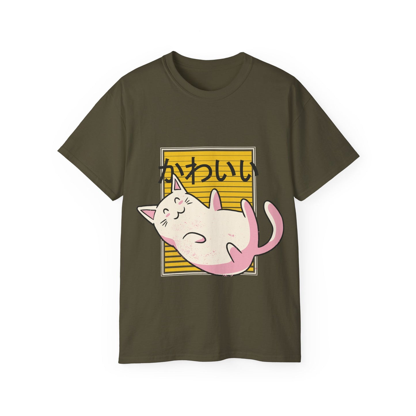 Womens Kawaii Cat Tee