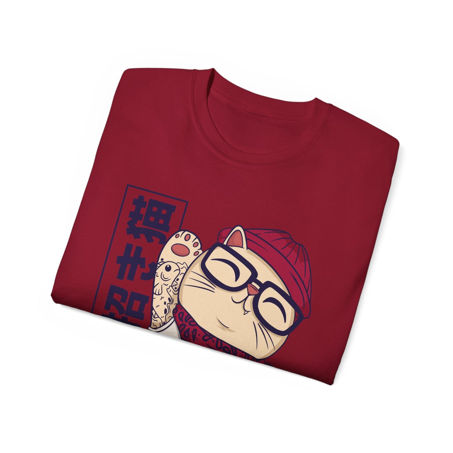 Womens Cool Maneki Neko Tee