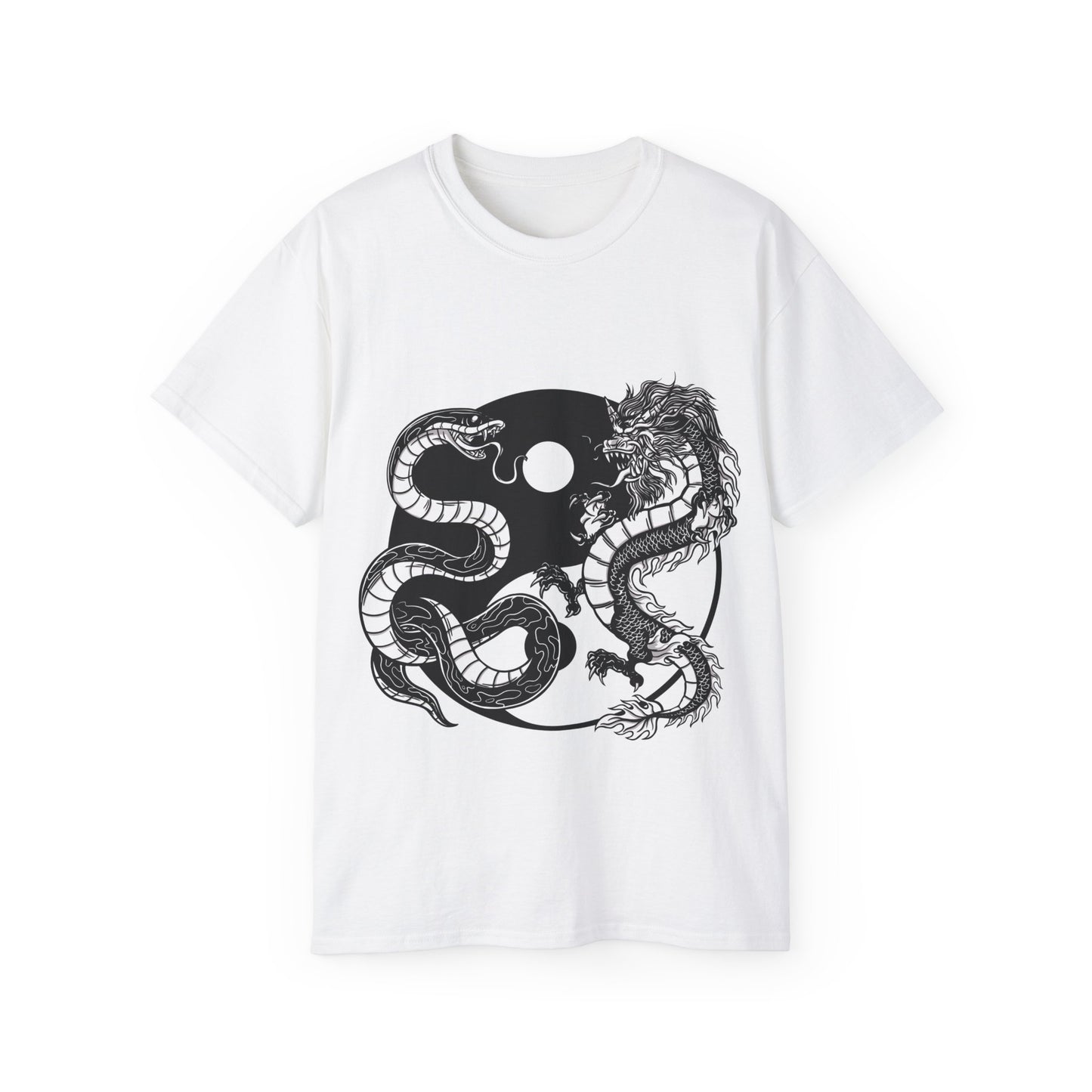 Mens Yin Yang Dragon Tee