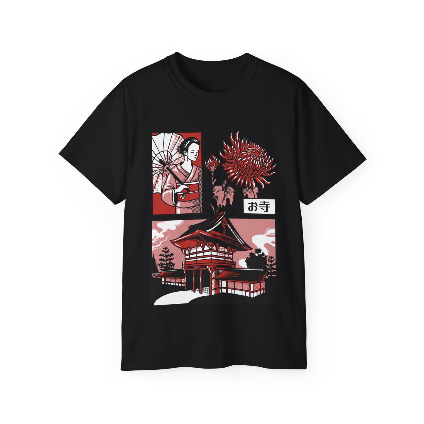Womens Comic Geisha Tee