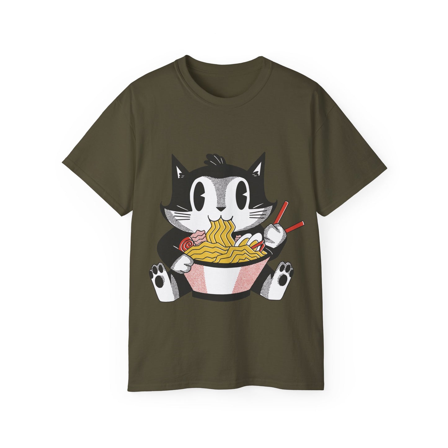 Womens Retro Cat Tee