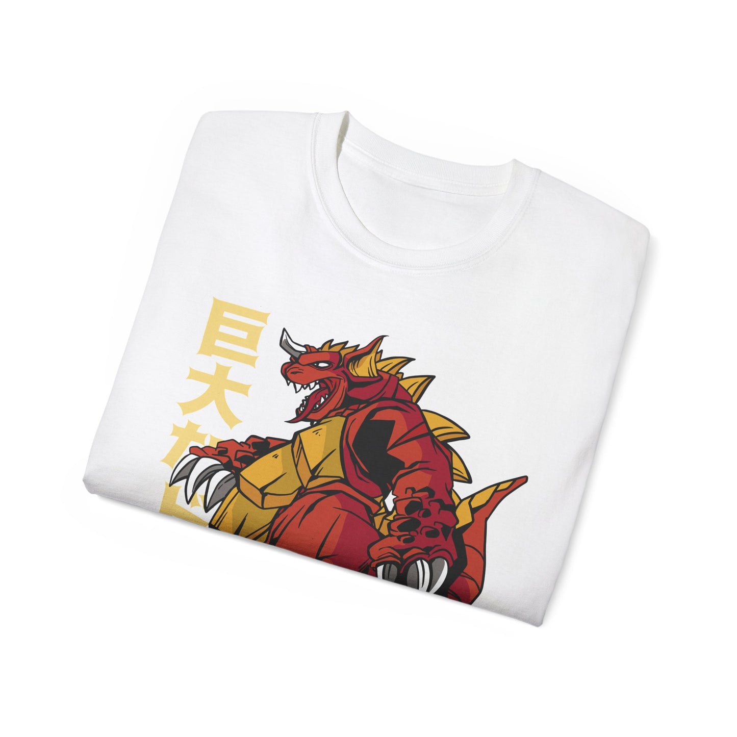 Womens Red Godzilla Tee