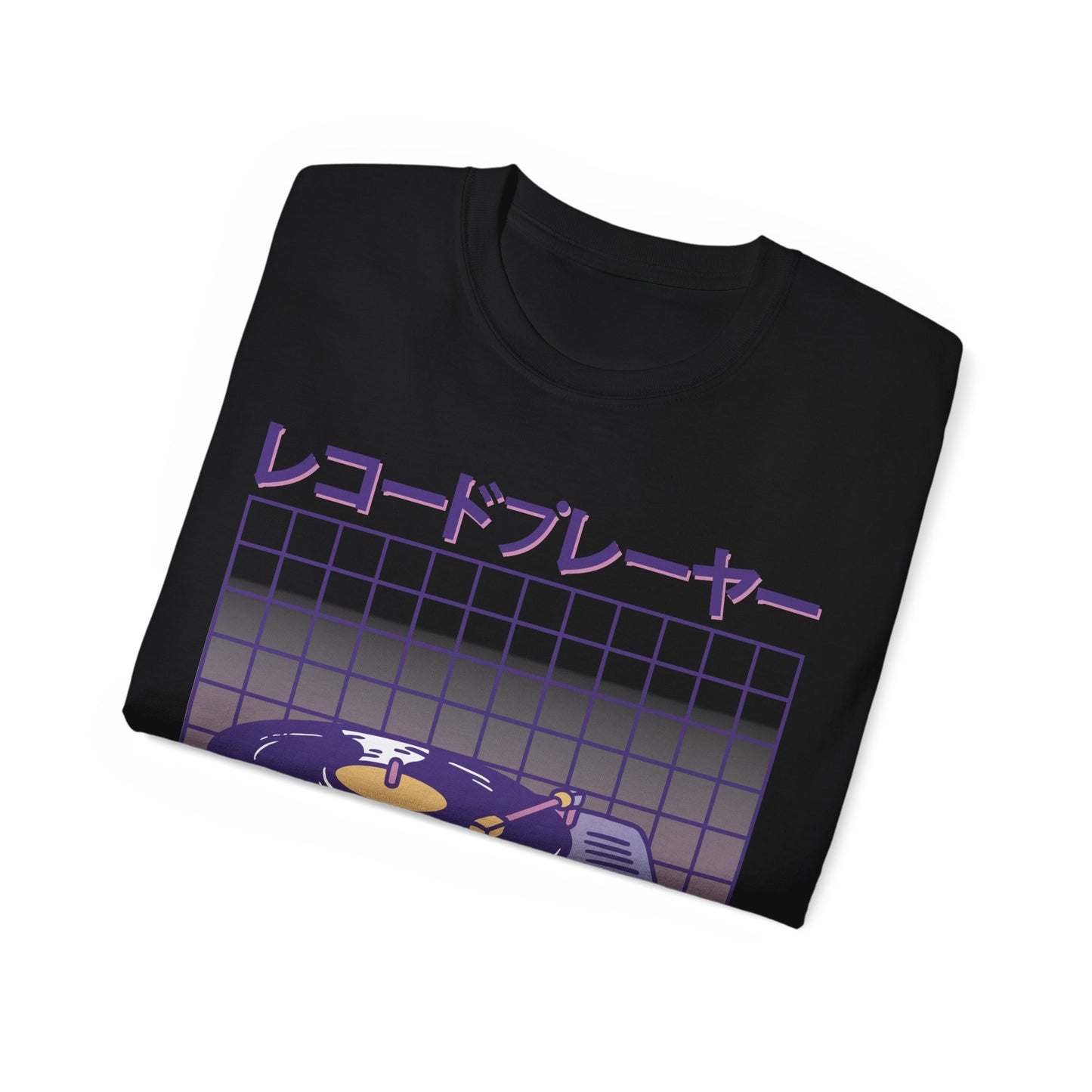 Womens Vaporwave Turntable Tee