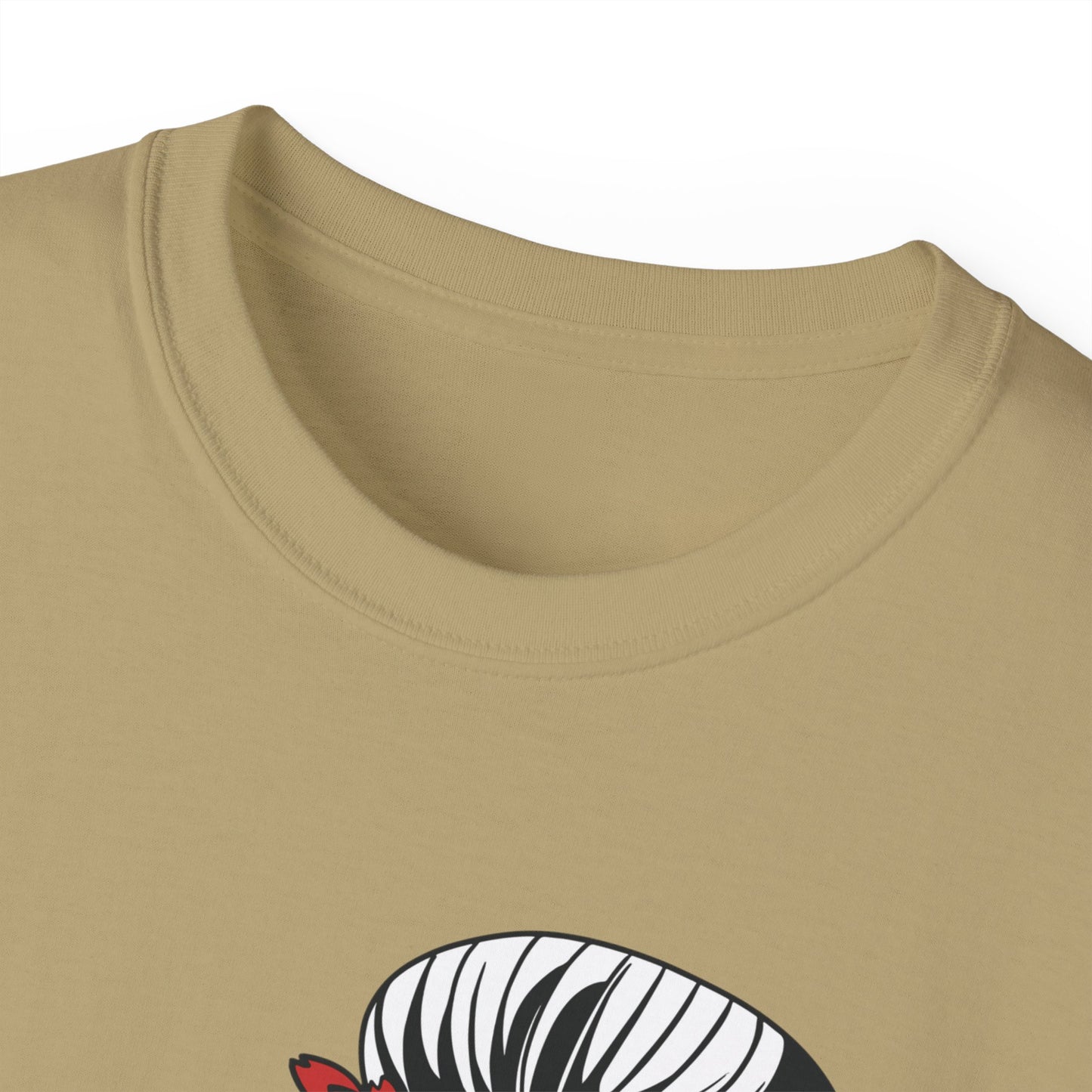 Womens Demon Mask Girl Tee