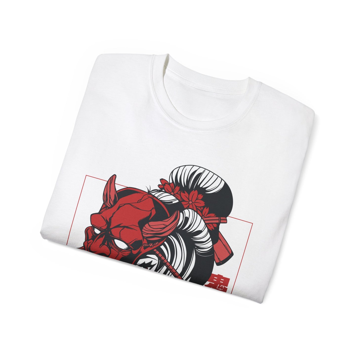 Womens Demon Mask Girl Tee