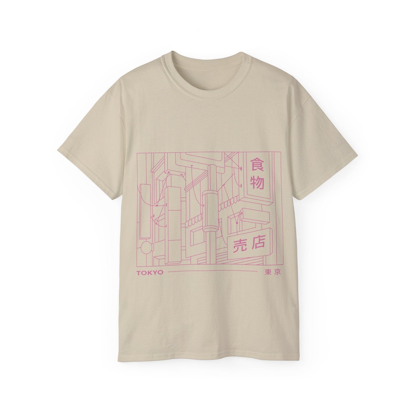 Womens Tokyo Streetsigns Tee