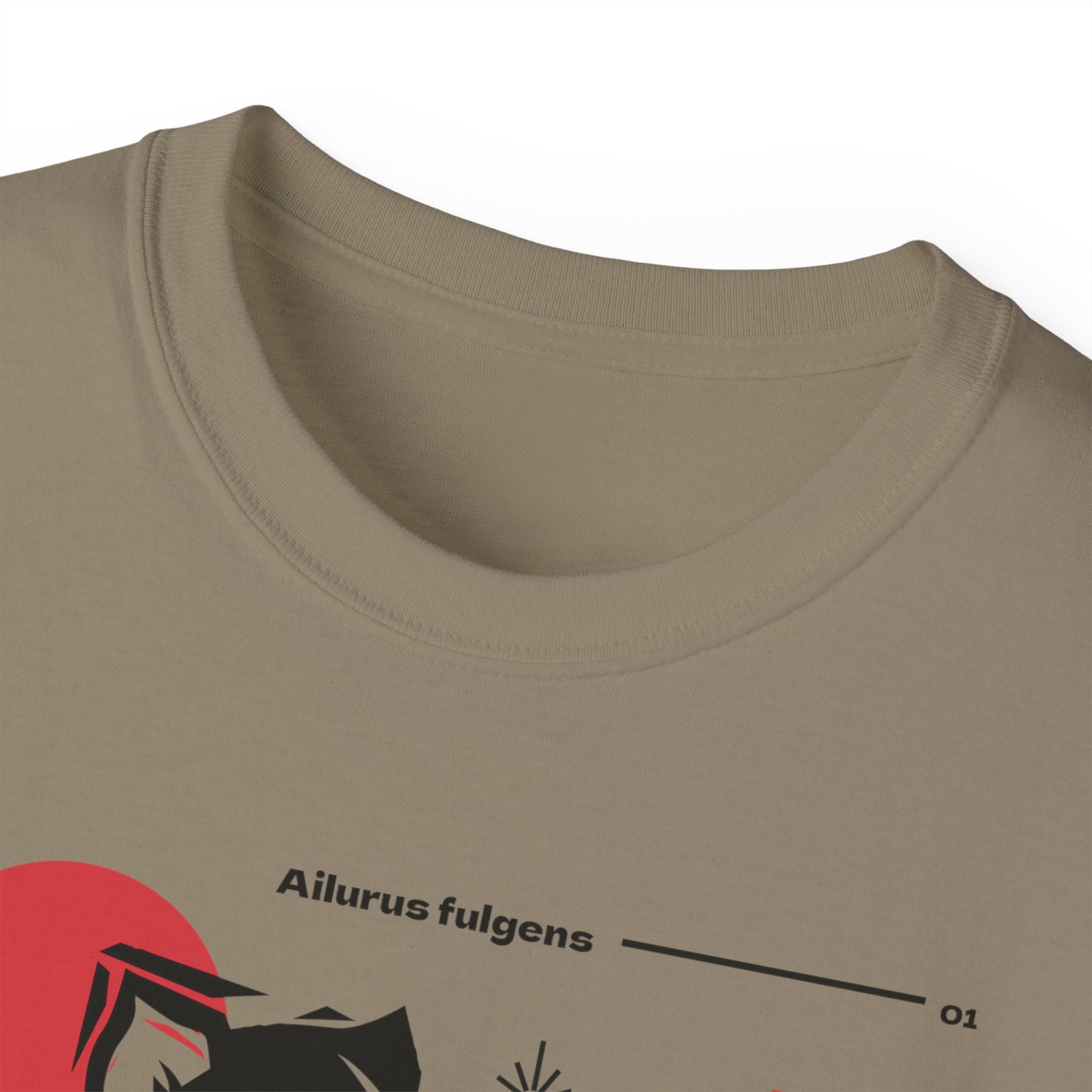 Womens Red Panda Art Tee