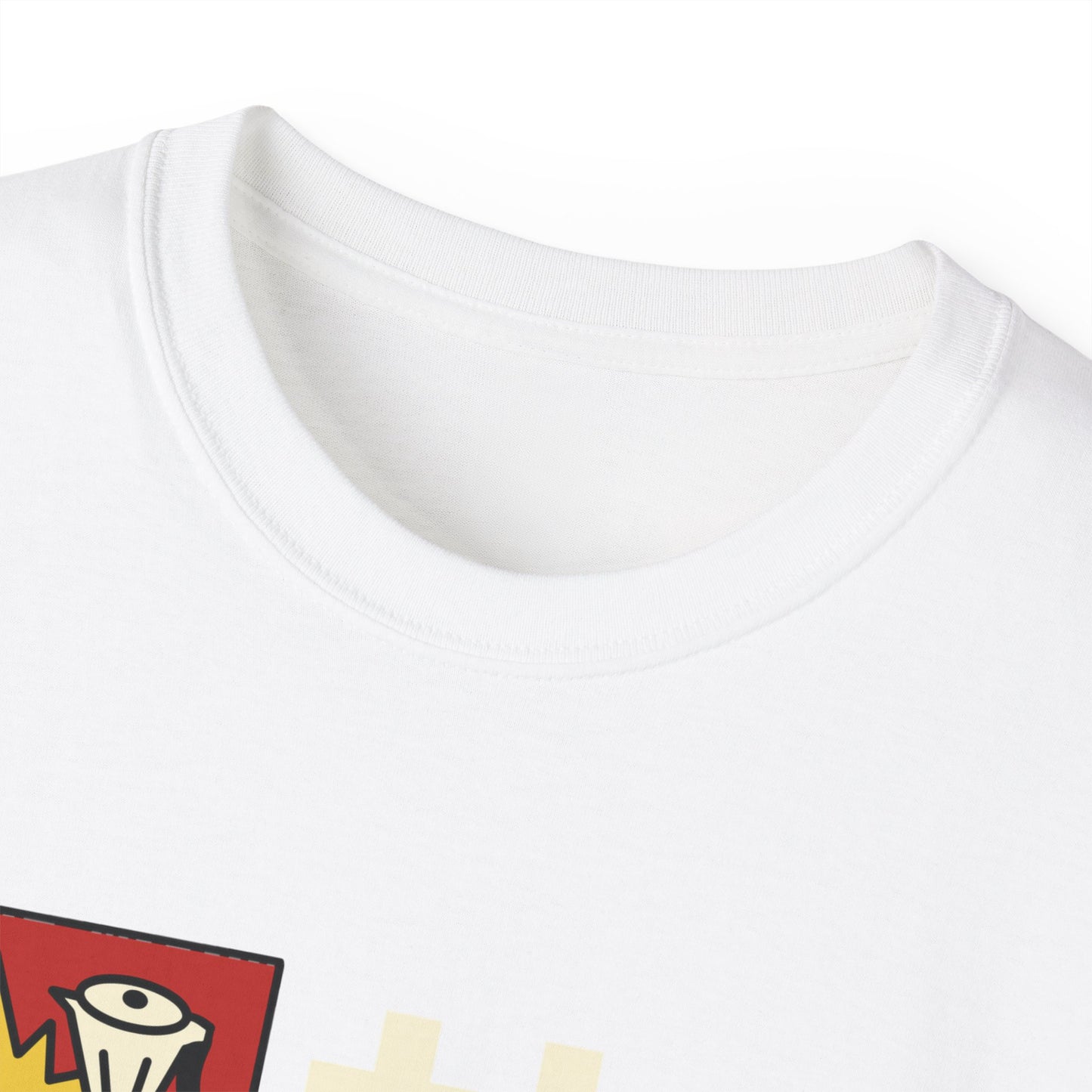 Womens Cartoon Croissant Tee