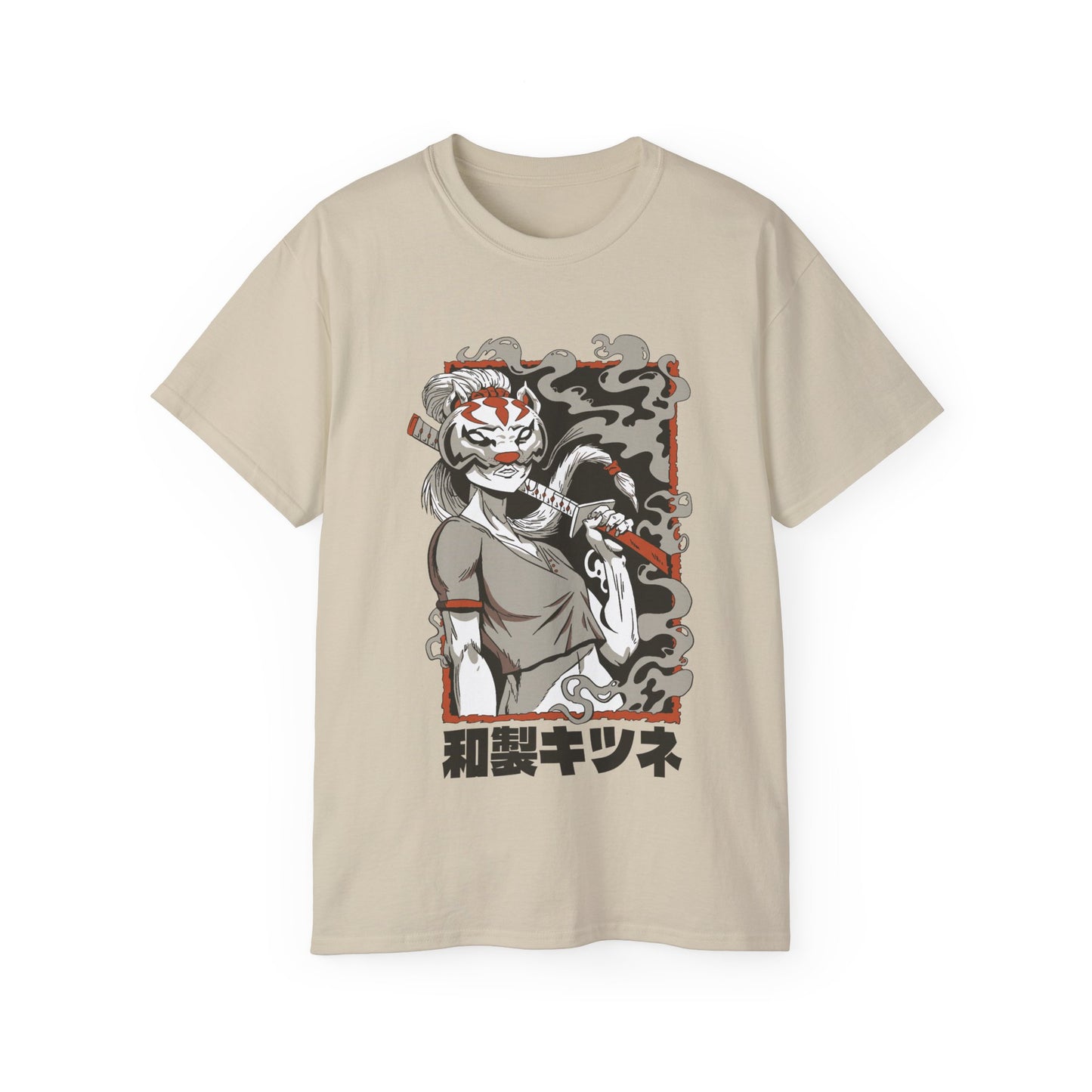 Womens Samurai Mask Girl Tee