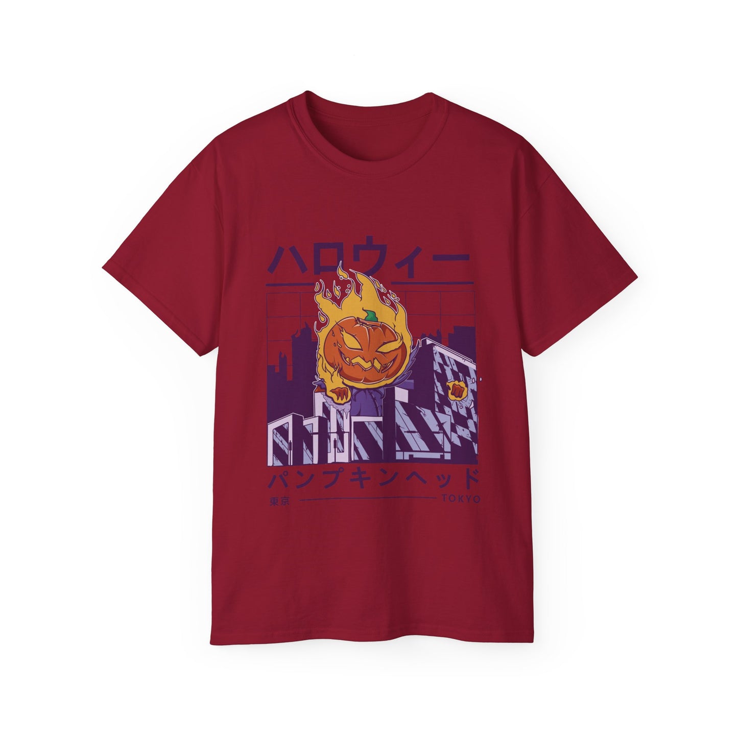 Womens Vaporwave Pumpkin Tee