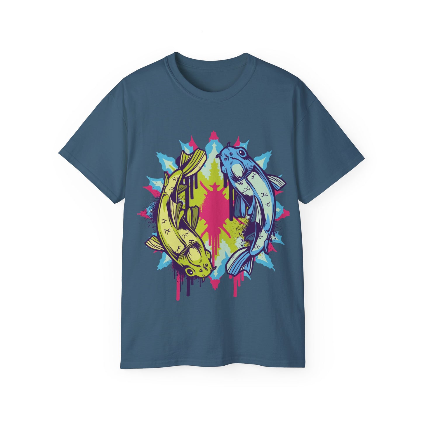 Womens Koi Colorful Tee