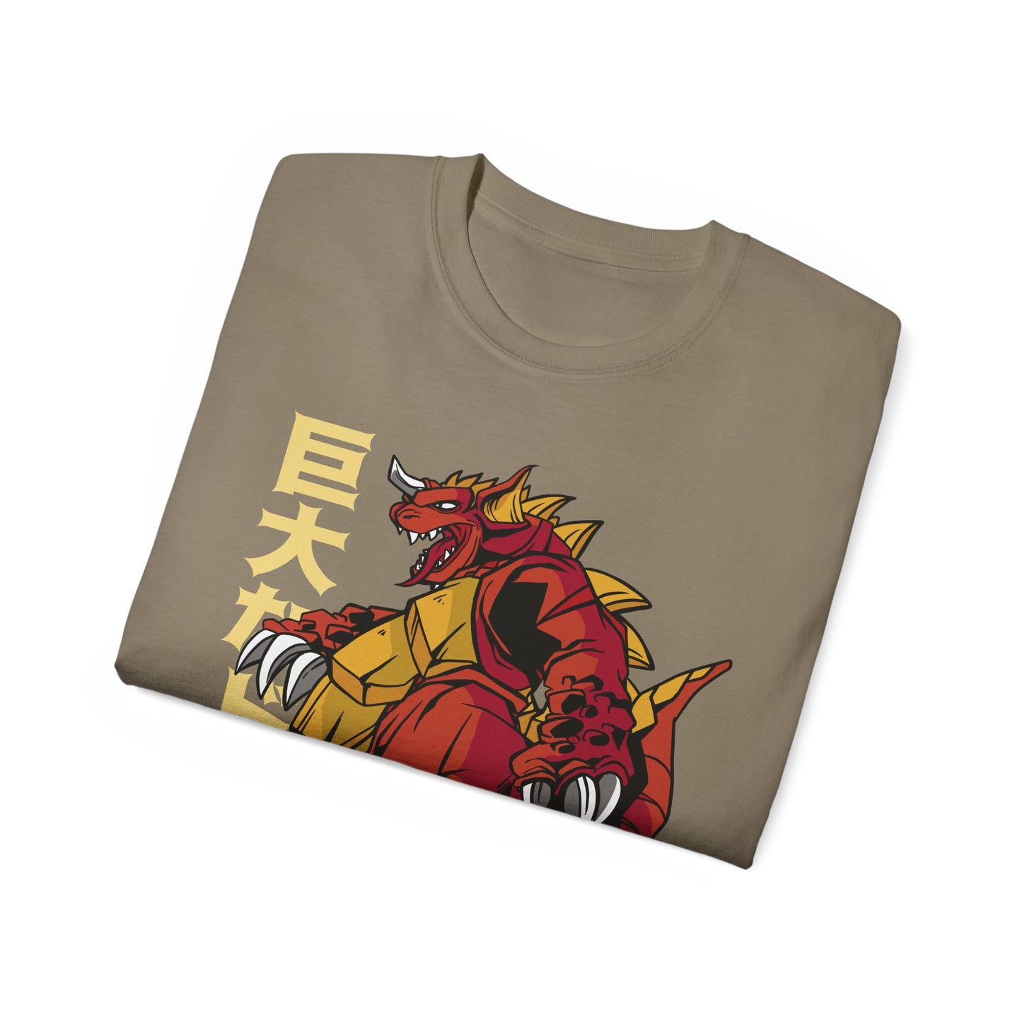 Womens Red Godzilla Tee