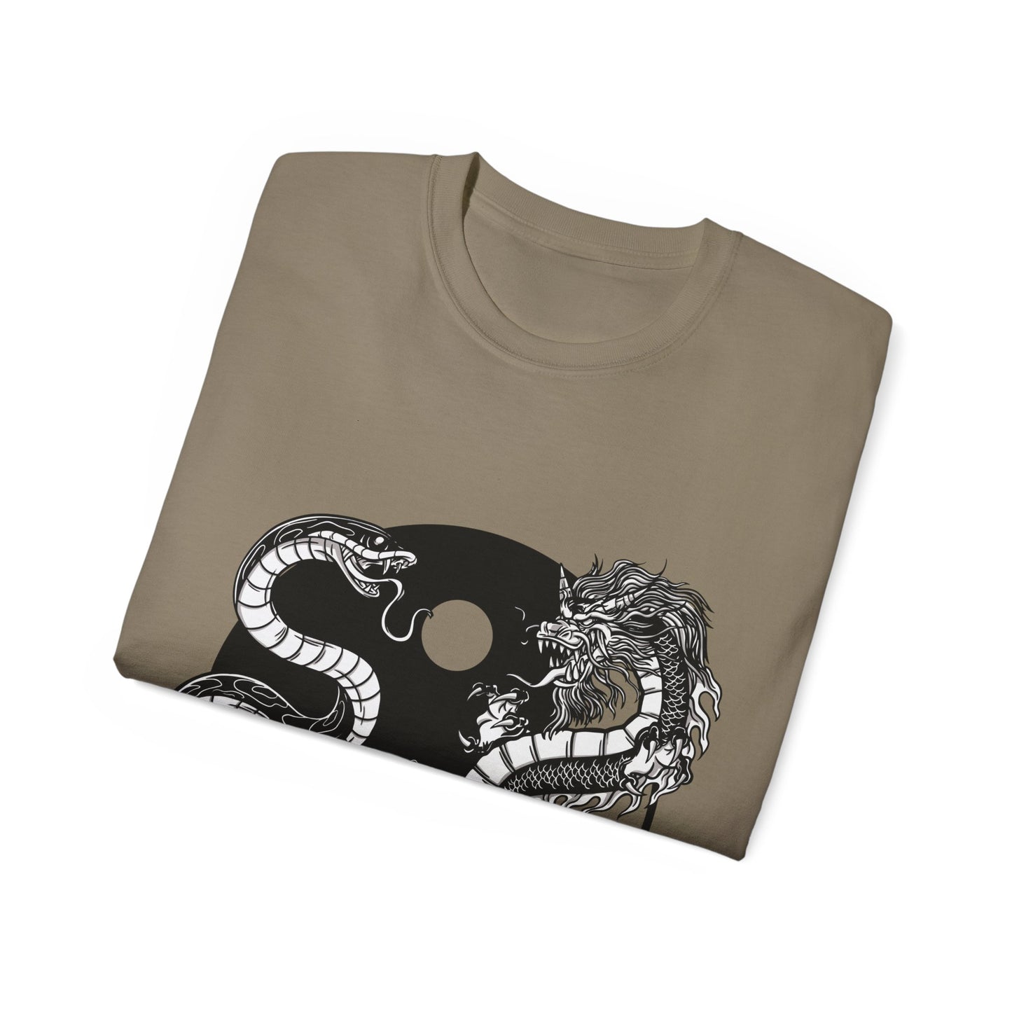 Womens Yin Yang Dragon Tee