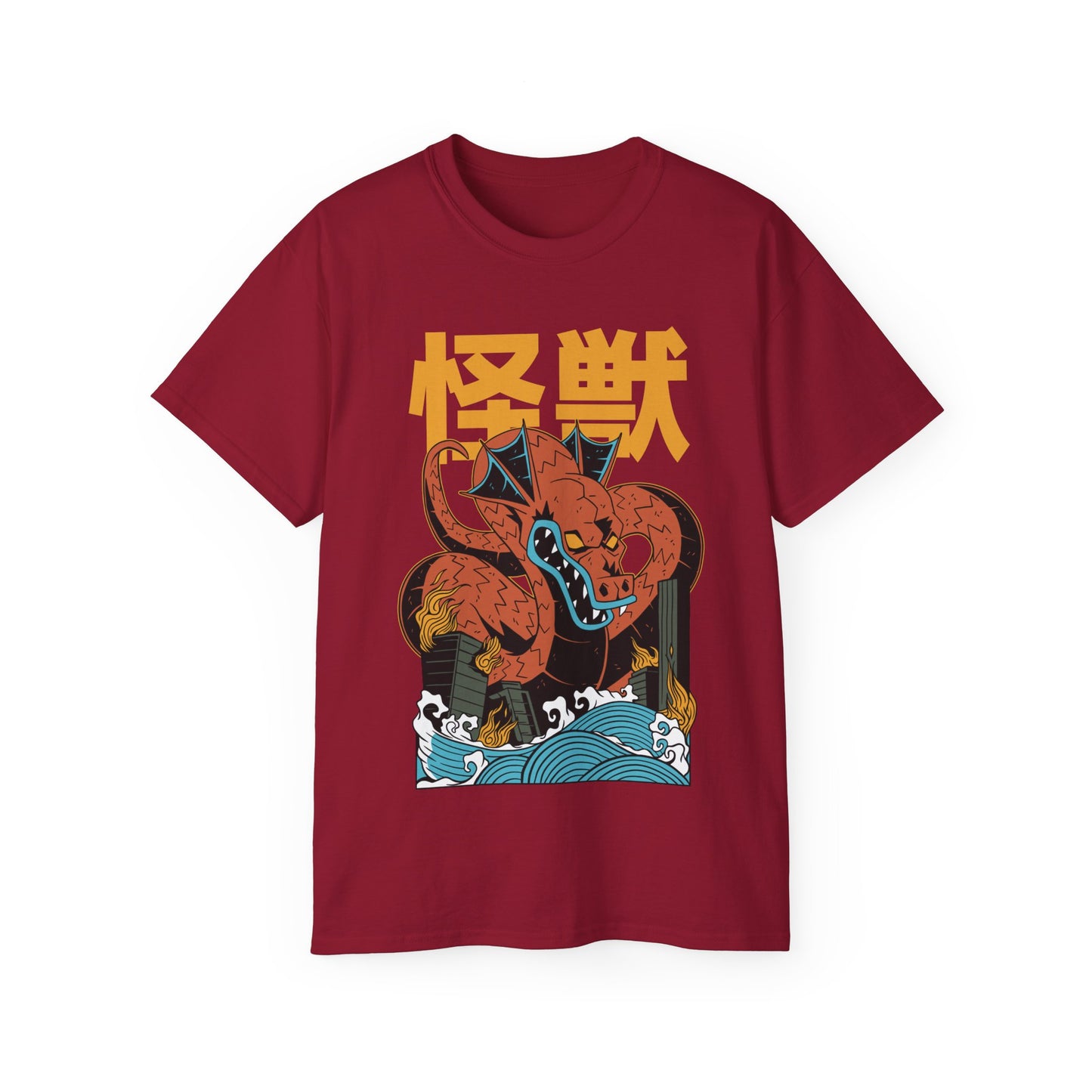 Womens Kaiju Dragon Tee