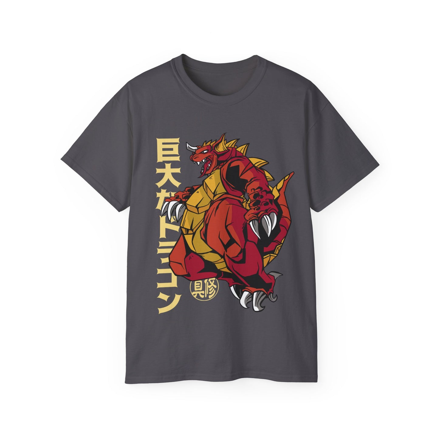 Womens Red Godzilla Tee
