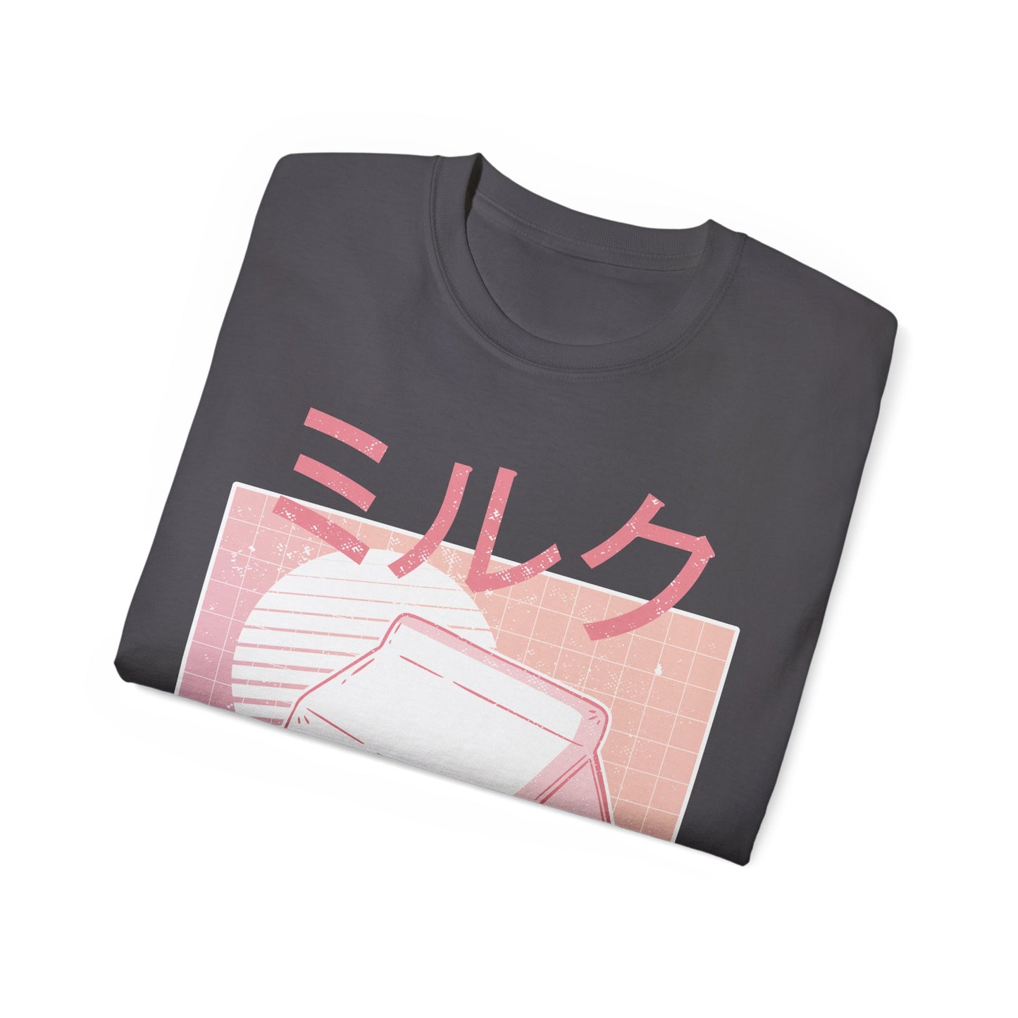 Womens Vaporwave Strawberry Milk Tee