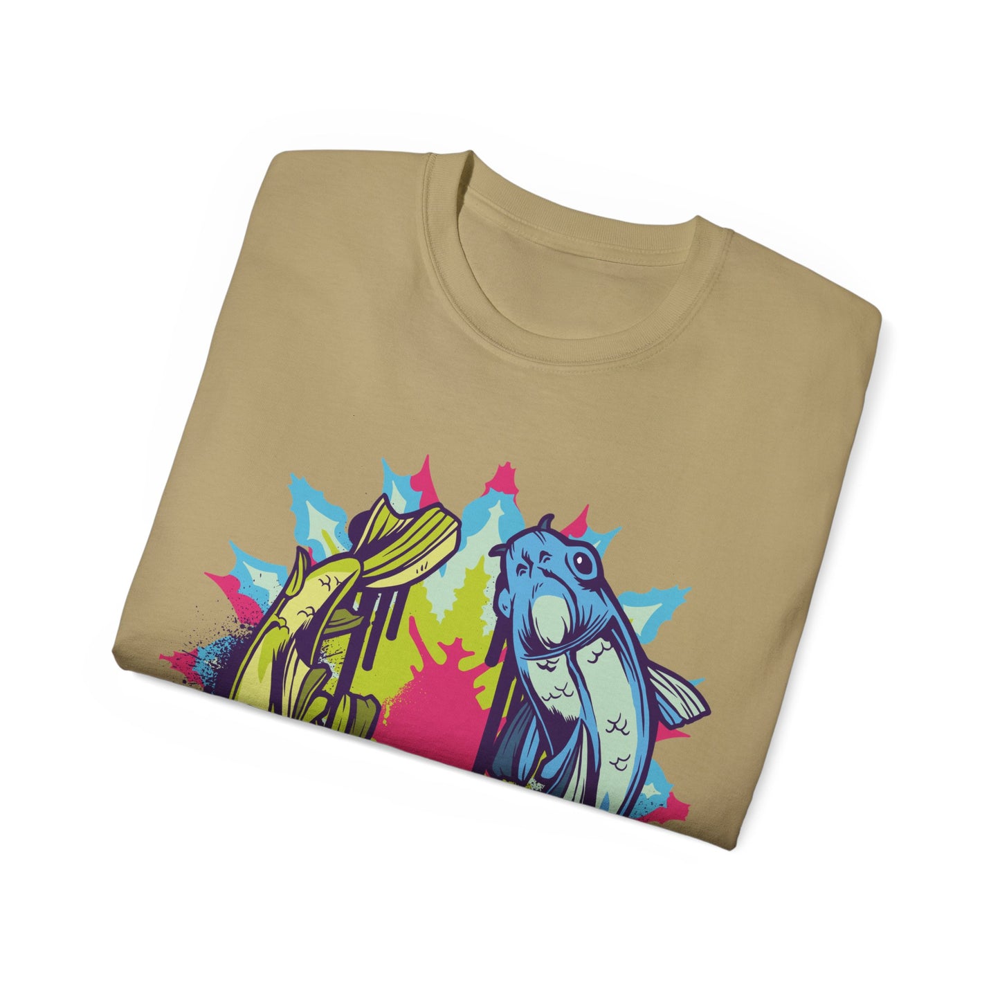 Womens Koi Colorful Tee