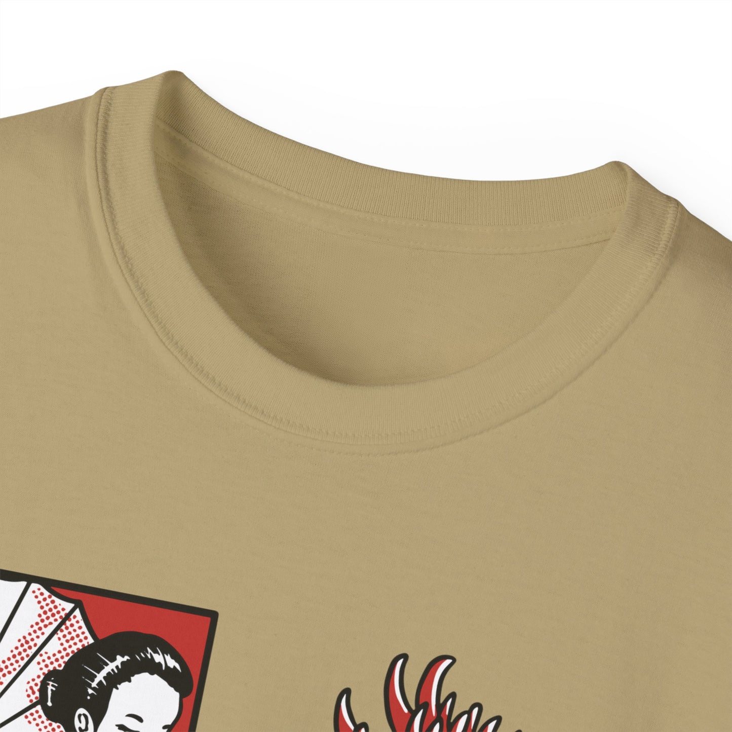 Womens Comic Geisha Tee
