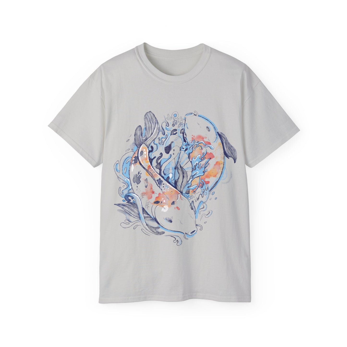 Womens Koi Watercolour Tee