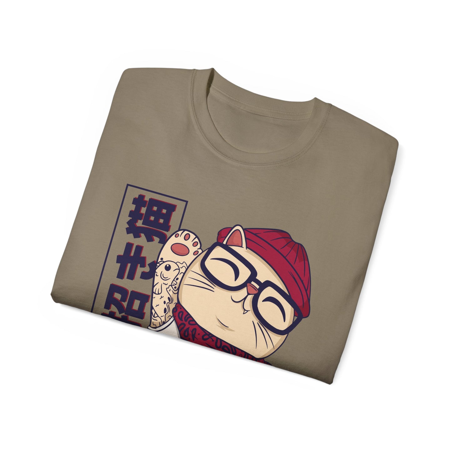 Womens Cool Maneki Neko Tee